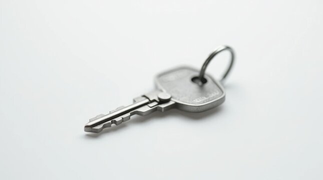 Shiny Stainless Steel Key Product Photo - Powered by Adobe