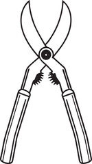 Pruners Rustic Tool for Gardening