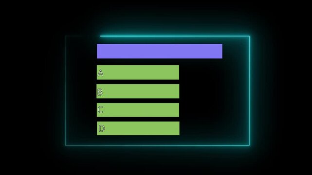 Document vector icon isolated vector graphic and file  black background 4k animation.