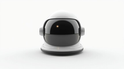 Space Helmet with Reflective Visor