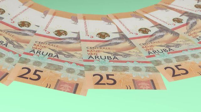 Outstanding Looping Design 25 Florin Curency of Aruba
