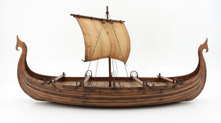 Viking Longship Model