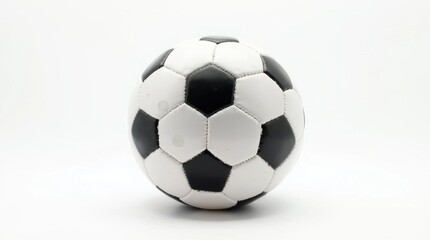 Fototapeta premium Classic Black and White Soccer Ball
