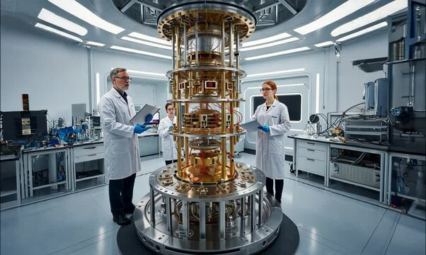  quantum computer in the laboratory