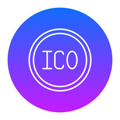 Initial Coin Offering Icon