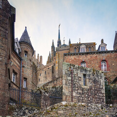 Majestic Medieval Architecture of Mont Saint-Michel