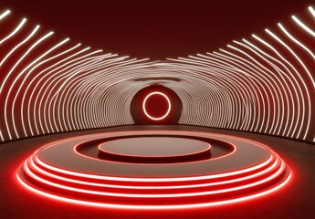 Obraz premium Modern Abstract Venue Design