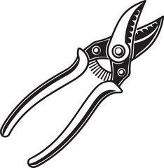 Pruners Rustic Tool for Gardening