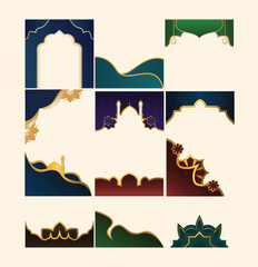 Islamic Border Ornament 
