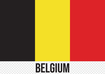 Belgium flag vector design and illustration , National flag of Belgium also with original color. National Belgium flag. Vector illustration.