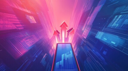 Digital Growth Concept Art