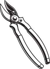 Pruners Rustic Tool for Gardening