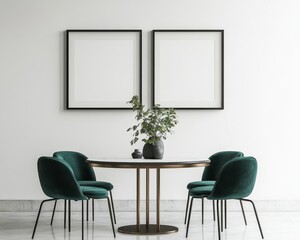 Modern Minimalist Dining Area