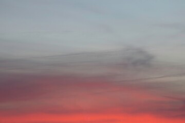 Dramatic Sky at Dusk