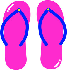 sandal beach summer vacation item 