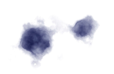 Translucent Gray-Blue Ink Drops Spreading and Flowing in Water, Creating Delicate Swirling Patterns and Ethereal Fluid Movements in a Dreamy, Abstract Aesthetic