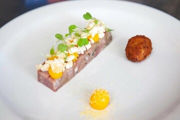Food from a gastro pub
