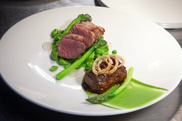 Food from a gastro pub