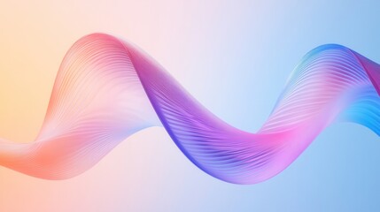 Colorful Wave Abstract Background for Creative Design Projects