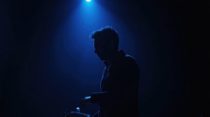 Musician Under Spotlight