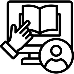 E Learning Icon