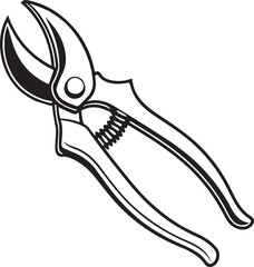 Pruners Rustic Tool for Gardening