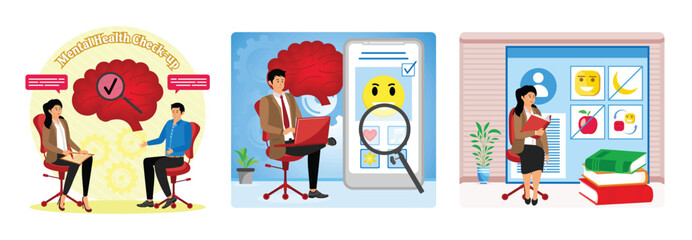 Mental Health Check up. Using Mental Health App. Teacher Training Workshop.