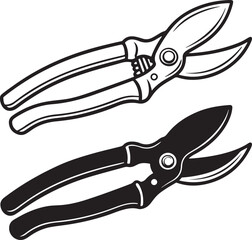 Pruners Rustic Tool for Gardening