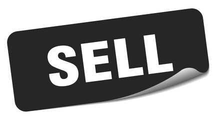 sell sticker. sell label