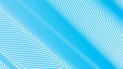 Aqua blue color with stripes line abstract background for backdrop