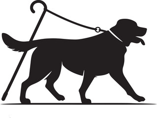 Dog Walker Vector Illustration