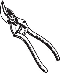 Pruners Rustic Tool for Gardening