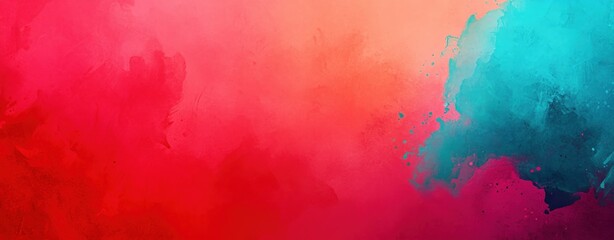 Fototapeta premium Vibrant Abstract Background with Gradient Colors of Red and Blue