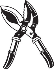 Pruners Rustic Tool for Gardening