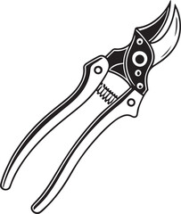 Pruners Rustic Tool for Gardening