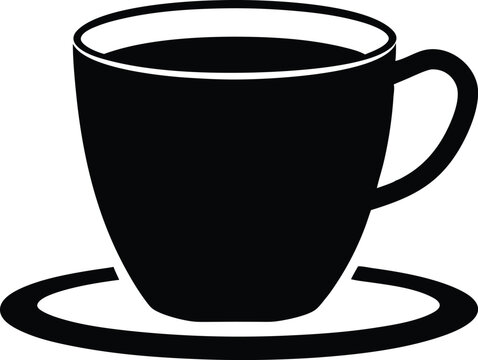 recommend clip art: Coffee cup logo icon vector illustration, Coffee cup silhouette vector design, Vector Tea Cup