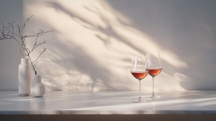 Alcohol consumption at a romantic dinner with wine and candlelight. Featuring intimacy and elegance