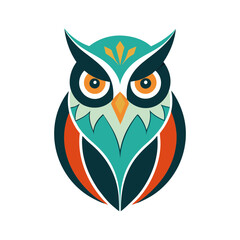 Abstract decorative Owl vector illustration