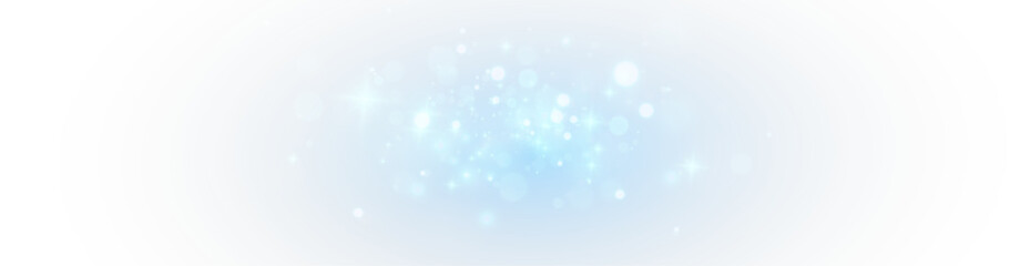 Blue sparkle dust PNG, glowing azure bokeh confetti, fairy light dust overlay. Festive sapphire powder effect, magical blue glitter texture for designs, invitations, cards, and celebration banners