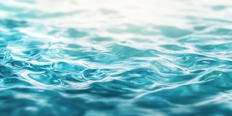Abstract turquoise water texture background.