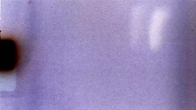 Authentic Super 8 Film Frame with Sprocket Holes Vintage Overlay Texture. High quality 4k footage