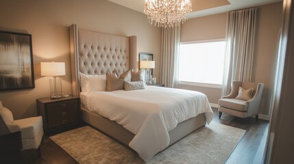A Luxurious and Comfortable Bedroom Design