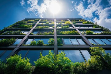 Green building materials emphasize sustainable construction practices through the use of recycled metal