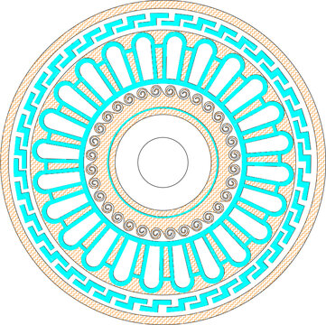 recommend clip art: sketch vector illustration silhouette design ornament decoration rosette mandala classic vintage ethnic traditional