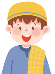 Muslim boy avatar
