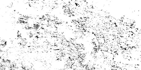 Overlay textures Black and white Dust distress  overlay vector texture grungy effect paint. Black and white grunge seamless texture. Dirty and scratches grain texture on white background.	
