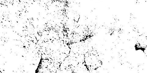 Overlay textures Black and white Dust distress  overlay vector texture grungy effect paint. Black and white grunge seamless texture. Dirty and scratches grain texture on white background.	
