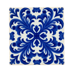 Decorative Mexican Talavera tile from a lost civilization