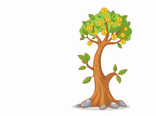 Money Tree Growth in Stock Market Trends