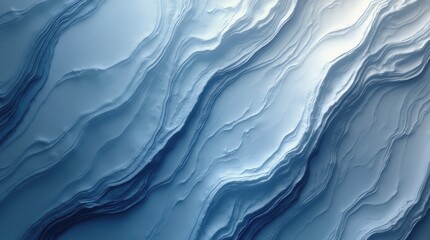 Abstract Pattern with Metallic Silver and Blue Tones